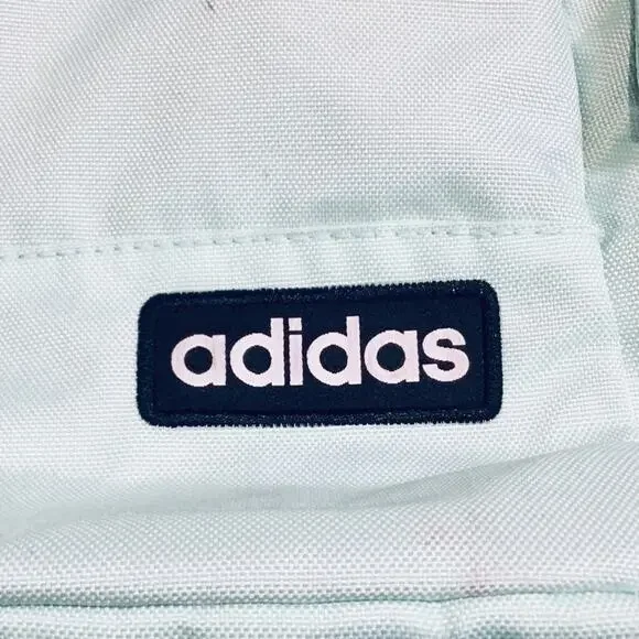 adidas Classic Backpack Green Mint/White - Picture 2 of 7